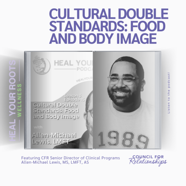 CFR Senior Director of Clinical Programs, Allen-Michael Lewis, was a Guest on the Heal Your Roots Podcast