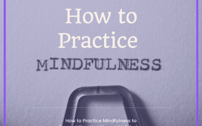 How to Practice Mindfulness with Council for Relationships: Typewriter printing the word 'Mindfulness' on paper, representing mindfulness techniques to support mental health and well-being.