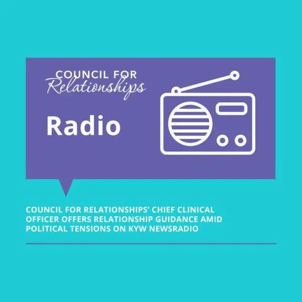 CFR’s CCO Offers Relationship Guidance Amid Political Tensions on KYW Newsradio