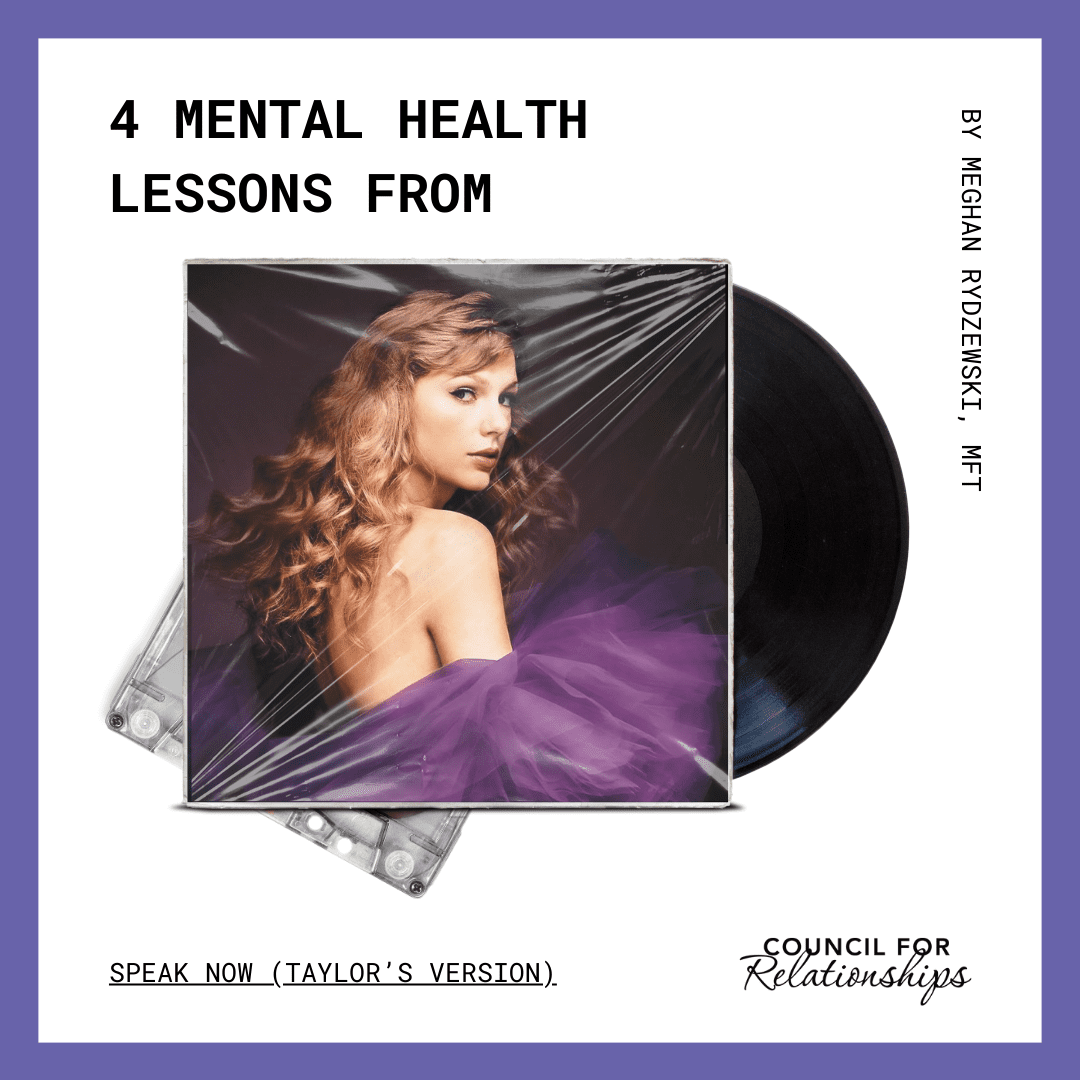 4 Mental Health Lessons from Taylor Swift's Speak Now