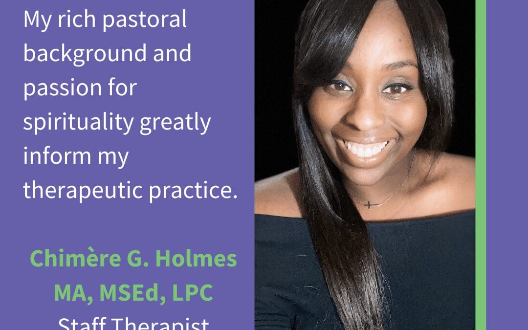 Philadelphia Therapist Accepting New Clients: Chimère G. Holmes