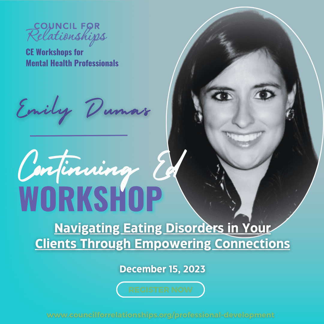 I Workshop - Navigating Eating Disorders in Your Clients Through Empowering Connections (Instagram Post)