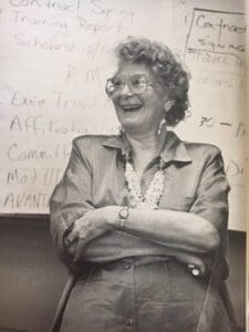Picture of Virginia Satir, known as the Mother of Family Therapy